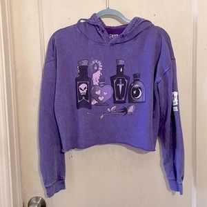 Poison Bottles Cropped Hoodie - Let Me Explain Studios Merch